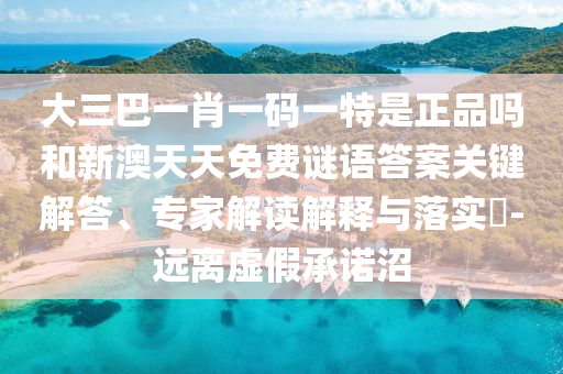大三巴一肖一碼一特是正品嗎和新澳天天免費(fèi)謎語(yǔ)答案關(guān)鍵解答、專家解讀解釋與落實(shí)?-遠(yuǎn)離虛假承諾沼